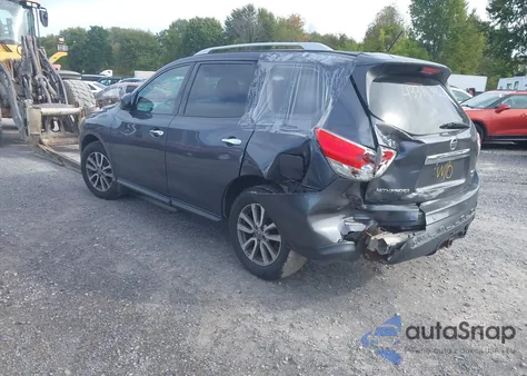 2014 Nissan Pathfinder Sv z USA, uszkodzony, nr VIN 5N1AR2MM9EC732714